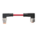 Conector M12 CC-link Conector de cabo Ethernet industrial